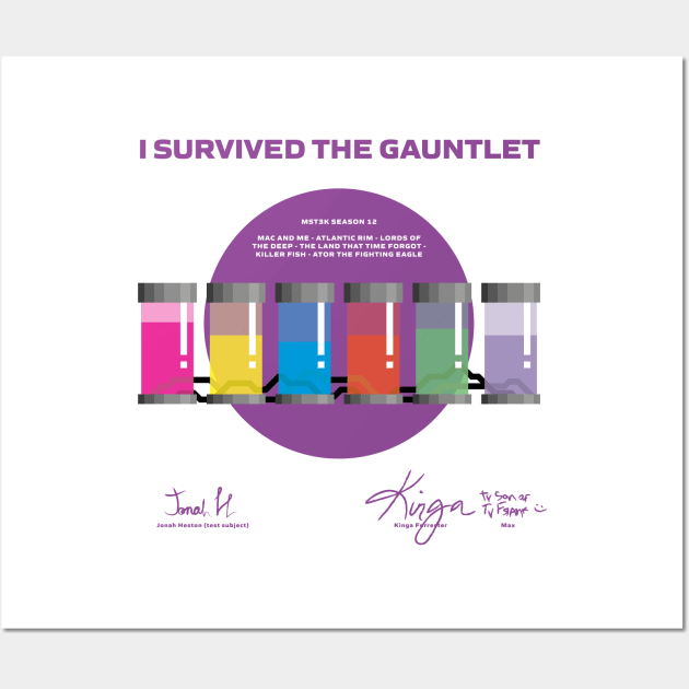 I Survived The Gauntlet Wall Art by RRigamondi